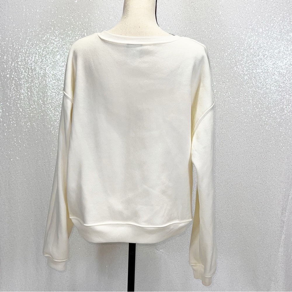 Powerpuff Girls Medium Cream Crewneck Sweatshirt - Picture 4 of 6